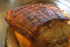 Rainer&acute;s geschmorte dicke gef&uuml;llte Rippe