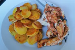 Hähnchen & Kartoffeln vom Blech