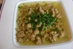 Leberreis (Lebersp&auml;tzle) Suppeneinlage