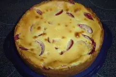 Pflaumenkuchen mit Rahmguss