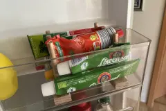 Tuben-Organizer für den Kühlschrank – DIY