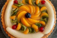 Obsttorte mit Schokolade