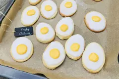 Spiegelei-Kekse – einfaches Osterplätzchen-Rezept