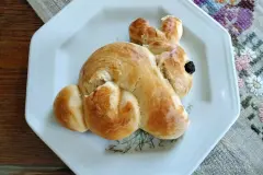 Hefe-Osterhasen mit Vanillearoma