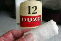 Ouzo gegen Halsweh