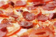 Pizzateig aus Ciabatta-Brotmischung