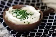 Labneh, ein orientalischer Frischkäse