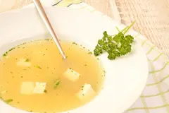 Eierstich zubereiten