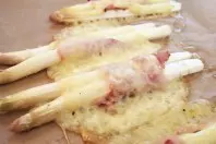 Überbackener Spargel