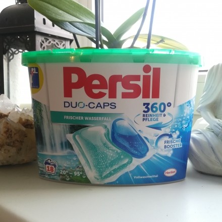 Persil Duo-Caps Frischer Wasserfall getestet von Christiane 