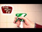 Badezimmer putzen - 5 hilfreiche Tipps | Frag Mutti TV