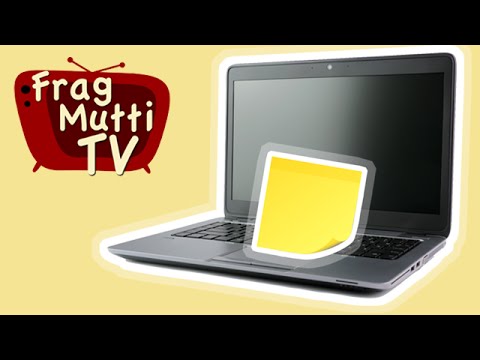 Tastatur mit Post-it reinigen | Frag Mutti TV