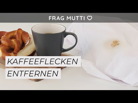 Kaffeeflecken entfernen – so geht's | Frag Mutti TV