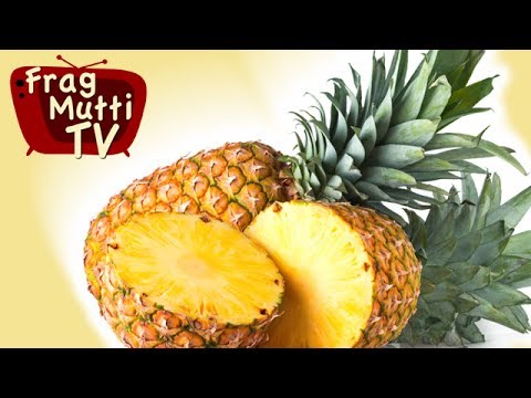 Ananas schneiden | Frag Mutti TV