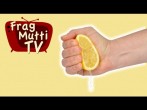 Zitrone auspressen ohne Spritzen | Frag Mutti TV