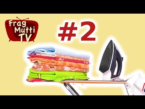 Richtig bügeln Teil 2 - Hemd und Hose | Frag Mutti TV