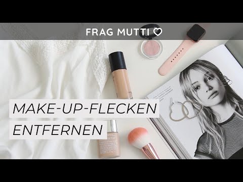 Make-up-Flecken aus Kleidung entfernen | Frag Mutti TV