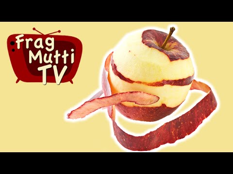 Äpfel schnell schälen und reiben | Frag Mutti TV
