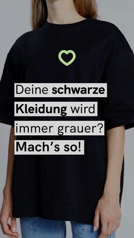 Schwarze Wäsche richtig waschen: So bleibt sie wirklich schwarz