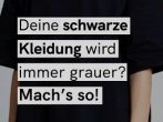 Schwarze Wäsche richtig waschen: So bleibt sie wirklich schwarz