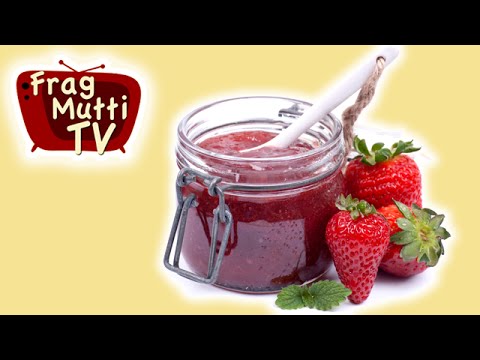 Erdbeermarmelade kochen (kalorienarm mit Stevia)