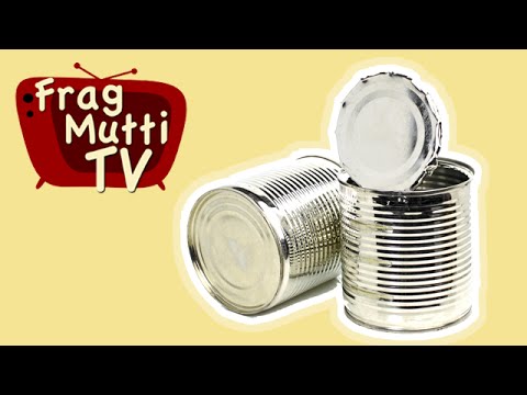 Dose ohne Dosenöffner öffnen | Frag Mutti TV