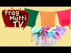 Wäsche aufhängen ohne Falten | Frag Mutti TV
