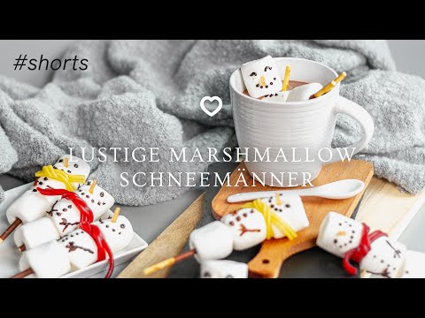 Marshmallow-Schneemänner