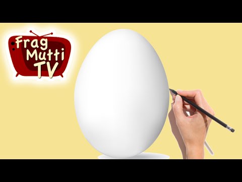 Ein perfektes Osterei zeichnen | Frag Mutti TV