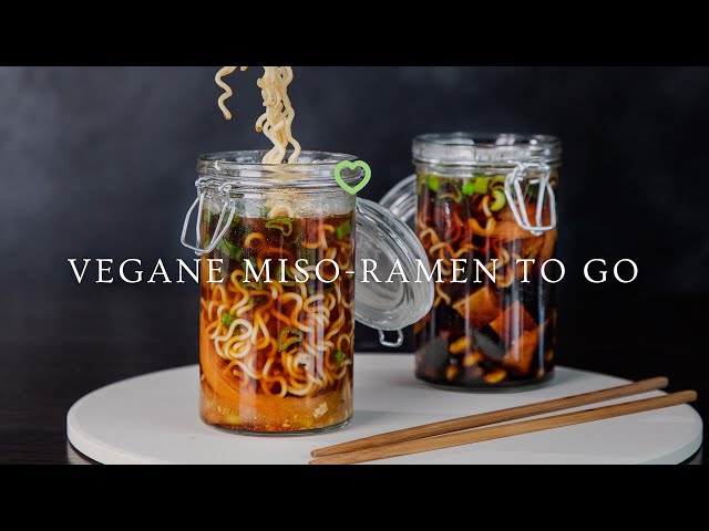 Vegane Miso-Ramen selber machen (japanische Nudelsuppe)