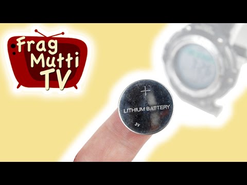 Armbanduhr öffnen zum Batterie wechseln | Frag Mutti TV
